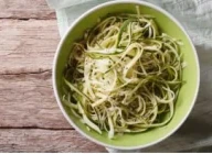 Recette : Spaghettis de Courgettes et Steak Haché